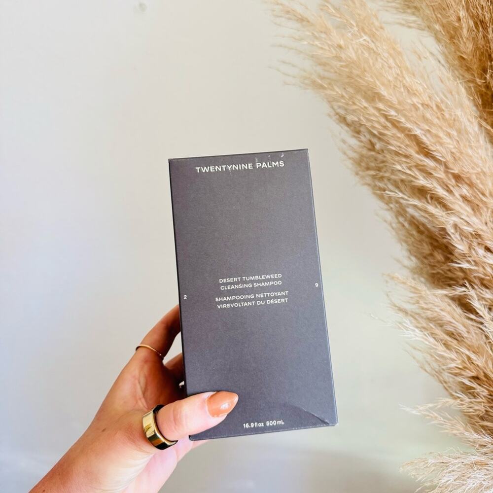 NEW TWENTYNINE PALMS Desert Tumbleweed $68 Cleansing Shampoo Sage Hair Haircare
